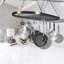 Metal Oval Wall Mounted Pot Rack