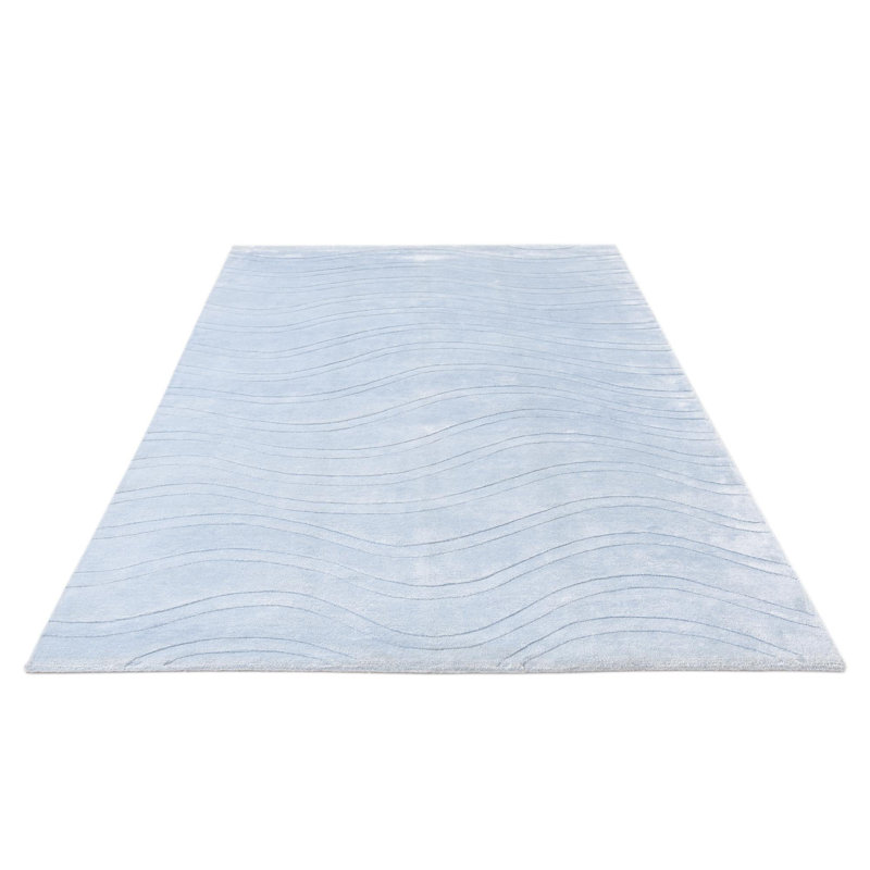Tapis bleu clair Murry