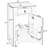 20" Single Bathroom Vanity With Ceramic Top-1595508922