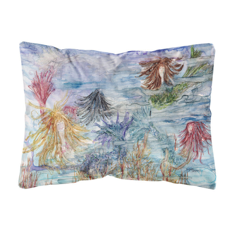  Coussin décoratif intérieur / extérieur en tissu abstrait