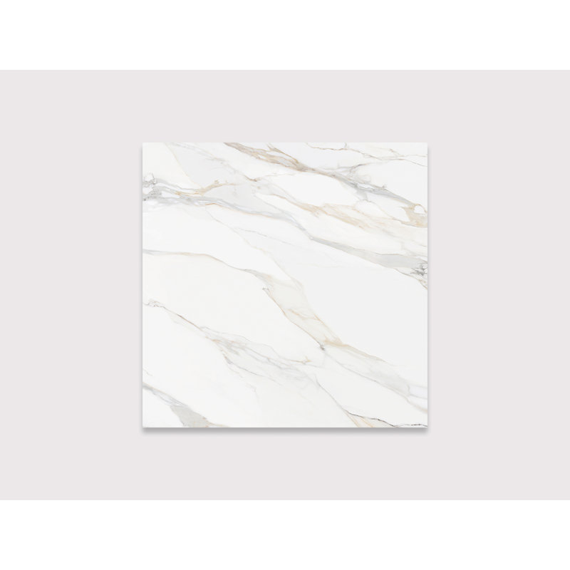 Fdm 48 po x 48 po, Prestige Carrara, Poli