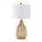 25" Coastal Farmhouse Handwoven Rope Table Lamp with Soft Lighting for Living Room Bedroom and Study