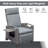 Outdoor Recliner Chair, Patio Recliner With Hand-Woven Wicker, Flip Table Push Back, Adjustable Angle, Thickness Cushions, Reclining Lounge Chair For Indoor And Outdoor-866914148