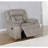 Upholstered Swivel Glider With Recliner Function With Pillow Top Arms-1123337340