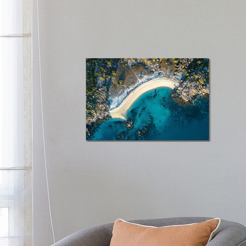 Kimberley Sandy Bay Aerial by James Vodicka - Wrapped Canvas Gallery-Wrapped Canvas Giclée