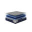 Matelas simple en mousse bleu marine avec phase de refroidissement, unité de ressorts enveloppée individuellement et support pour un sommeil confortable, gel de taille, ressorts ensachés-1297158067
