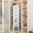 360°Rotating Shoe Rack Tower, 7-Tier Spinning Shoe Rack, Free Standing Shoe Organizer