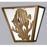 Tropical Fish 2 - Light Flush Mounted Sconce