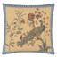 Peacock Toile Sepia Decorative Pillow
