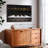 Old Piano Keys Canvas Print