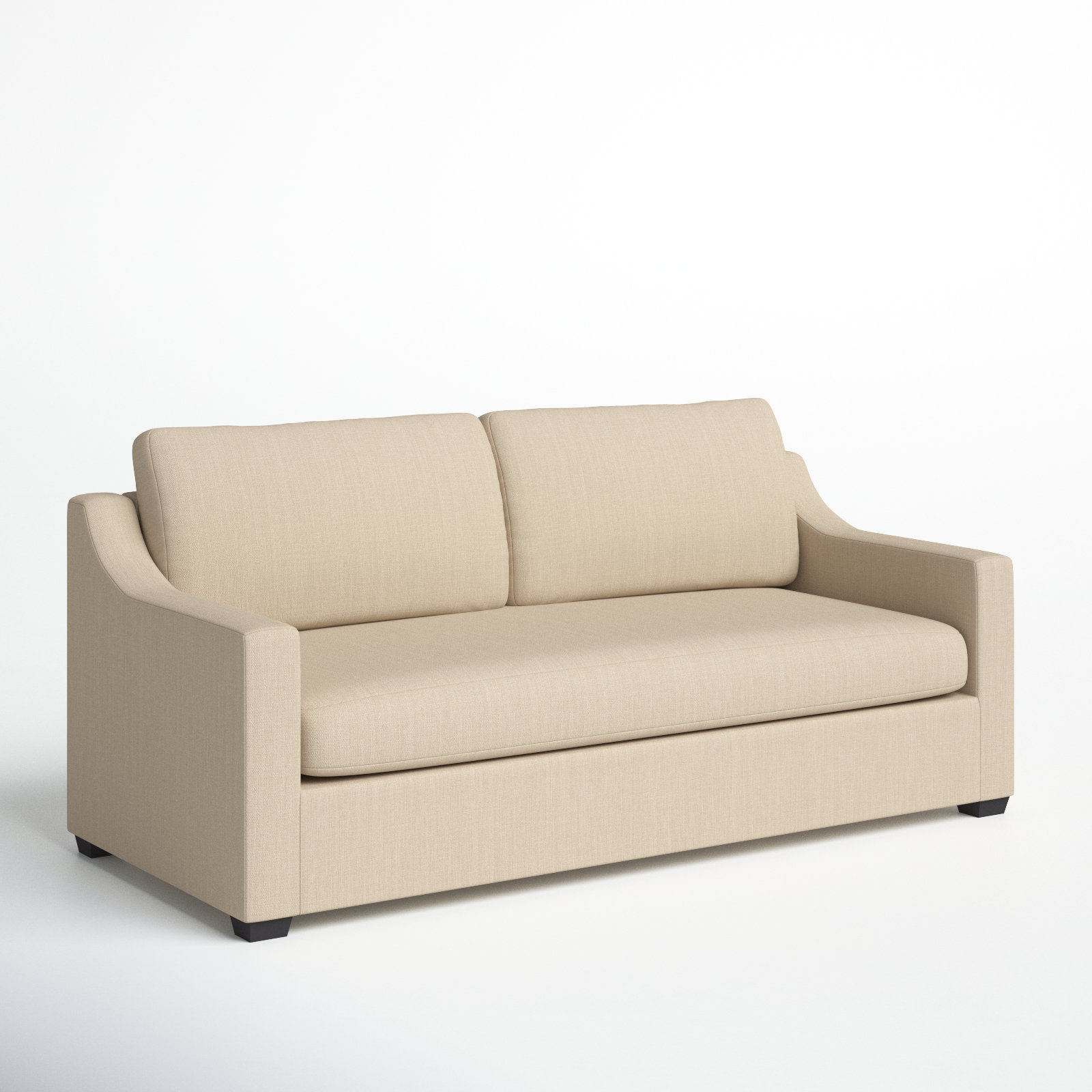 Cranbrook 88'' Upholstered Sofa, Canvas Flax Sunbrella® Canvas