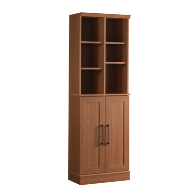 Wood Storage Cabinet With Versatile Storage, Brown