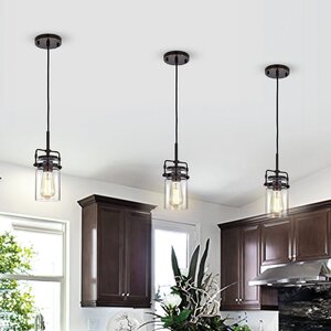 Sand & Stable Glazier 1 - Light Single Pendant & Reviews | Wayfair