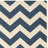 Arneshia Chevron Navy/Beige Indoor / Outdoor Area Indoor/Outdoor Area Rug-20794247