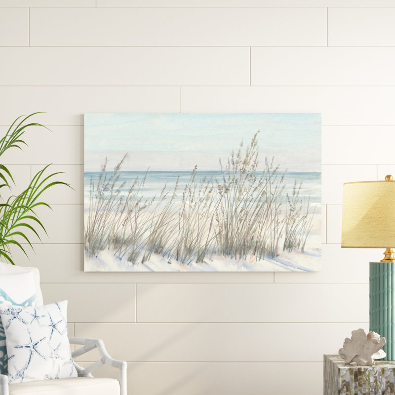 Beach Grass II, Sans cadre, Toile tendue, H 32 po x l 48 po
