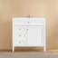 Meuble-lavabo moderne 36 "avec lavabo supérieur-101530199