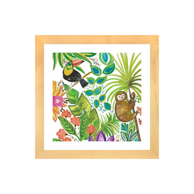 Art tropical encadré