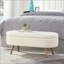 Banc de rangement avec repose-pieds ovale Luxury-1286283309