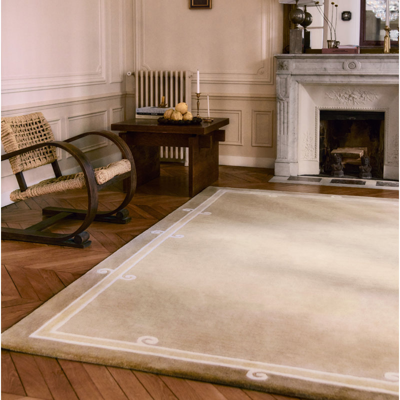 Syracuse Hand Tufted Wool Area Rug, Rectangle 8'2" x 11'4"
