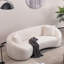 Canapé minimaliste incurvé pour divers espaces, ultra-confortable et élégant