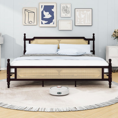 Headboard Bed with Expansive Underbed Storage