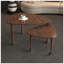 Table basse rotative moderne à 360 degrés avec pieds en bois massif, facile à assembler, parfaite pour le salon et les petits espaces-725214903
