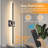 Indoor Wall Sconces with Remote Control Set of 2,10000 mAh Rechargeable Wall Light