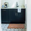 Happy Feet Leather Anti-Fatigue Non-Skid Kitchen Mat-98423125-98423126