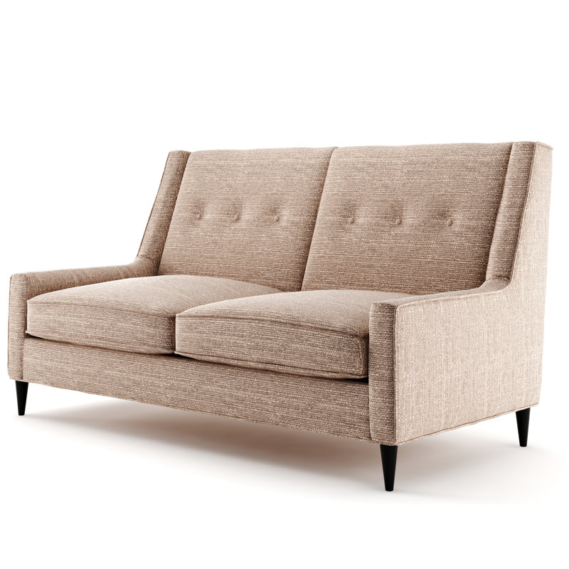 Augusta Plaza 2 Seater Loveseat, Beige