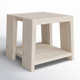 Alena Solid Wood End Table