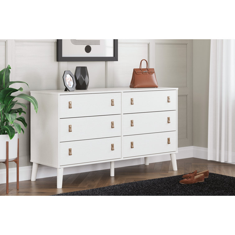 Commode double 6 tiroirs l 59 po Jashawna