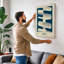 Geometric Order Minimalist - Wrapped Canvas-757639727-757639716