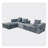 Convertible Modular Sectional Sofa Set Compression Sofa-998777894