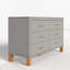 Commode double 6 tiroirs en bois robuste-612822025