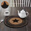 Farmhouse Star Jute Round 1 Piece Trivet