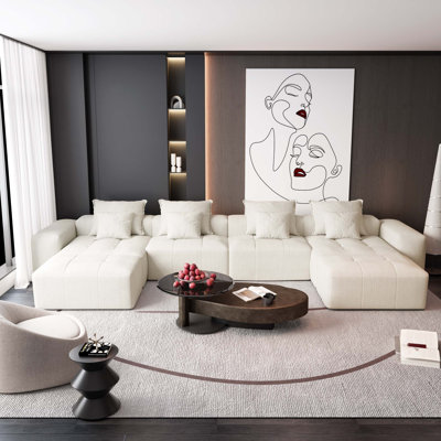 Canapé modulaire surdimensionné Modern