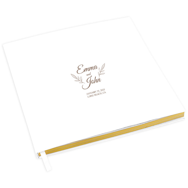 Livre d'or de mariage personnalisé, Oui