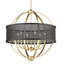 Lustre globe à 6 lumières Petitt-308103832-308103833