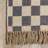 Connie Checkered Wool/Jute Tasseled Area Rug-928461369