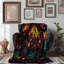 Mosaique Haunted Design - 1 pièce Sherpa Premium-101217776