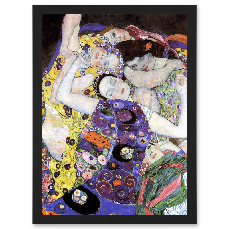 Virgin by Gustav Klimt - Single Picture Frame Painting