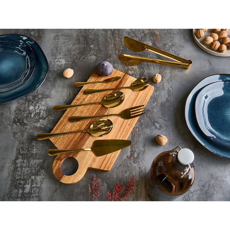 Beliani ZITI 7 Utensil Set, Gold