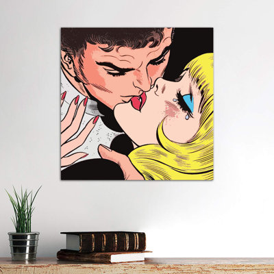 Passion 1 Piece Wrapped Canvas Wall Art