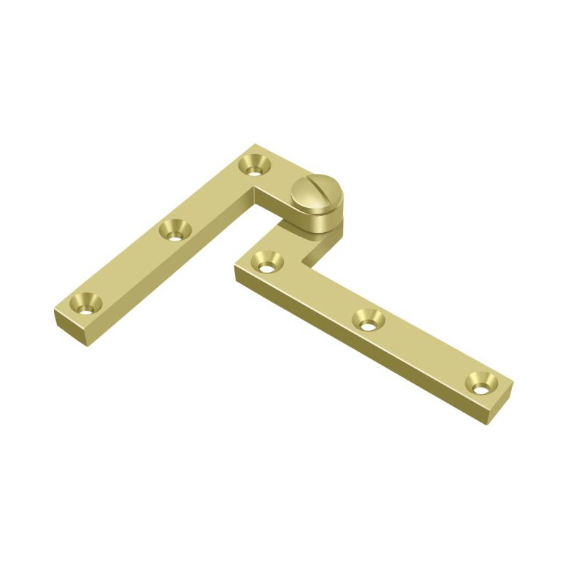 Butt Bearing Hinge, Polished Brass