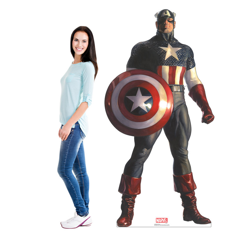 Marvel Captain America Life Size Cardboard Cutout Standee