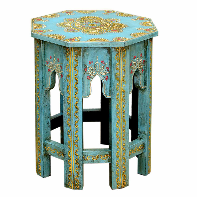 Allani Solid Wood Side Table Set