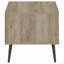 Table de bout carrée en bois d'ingénierie