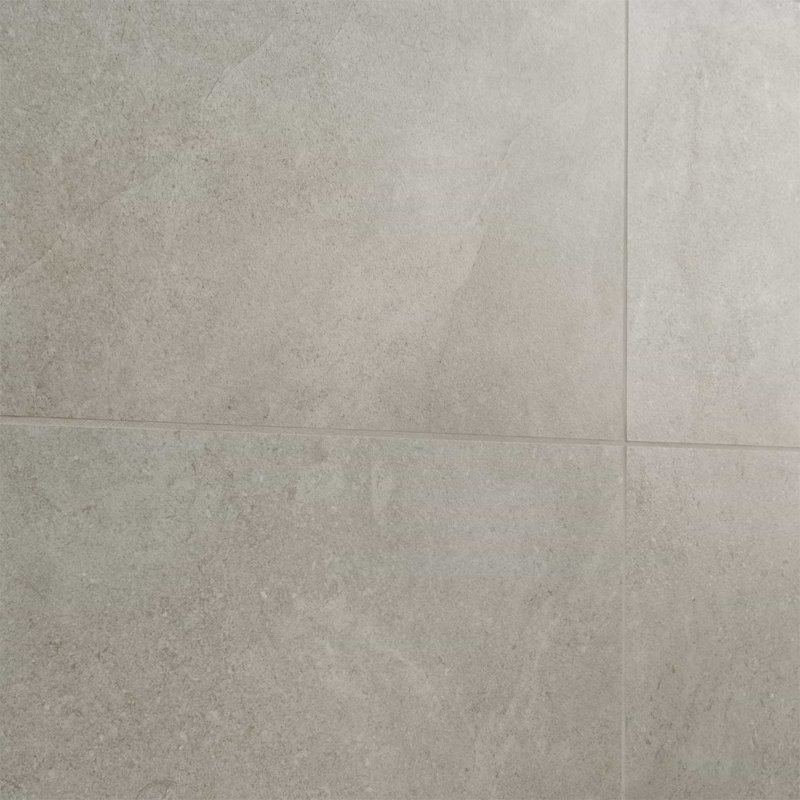 New Rock 12x24 Matte Porcelain Tile, Fumo Light Gray