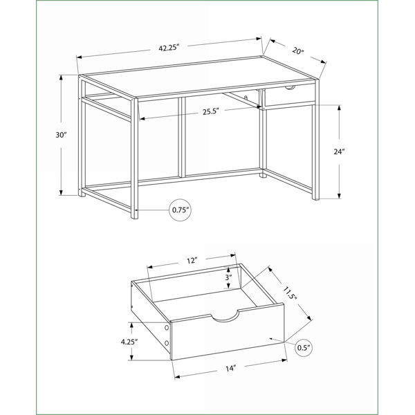 Dimensions du produit