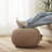 Round Pouf Foot Stool Ottoman By -111721925